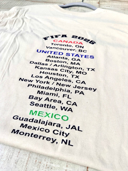 FIFA 2026 T-Shirt (Front & Back)