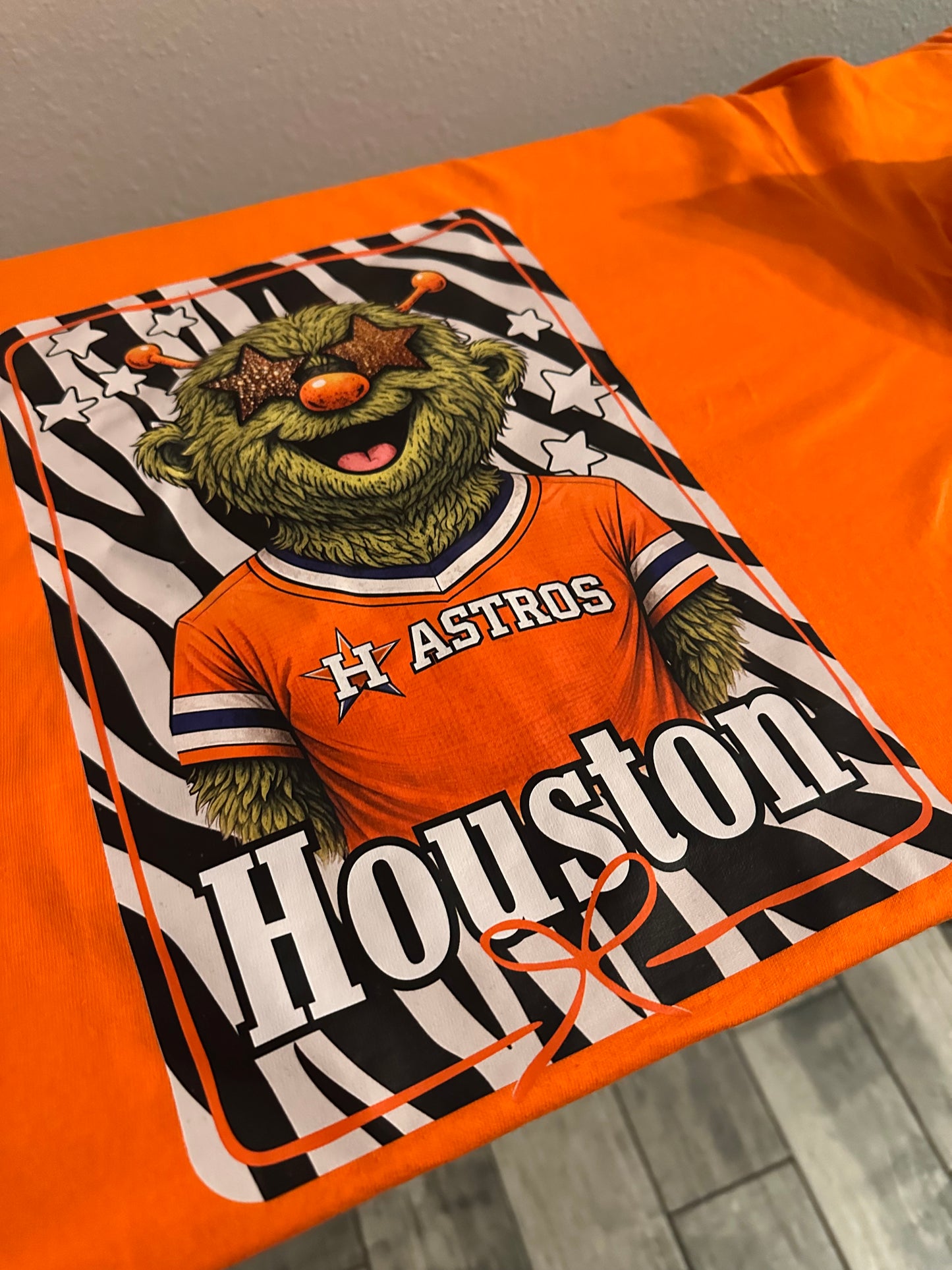 Zebra Orbit Astros Tee