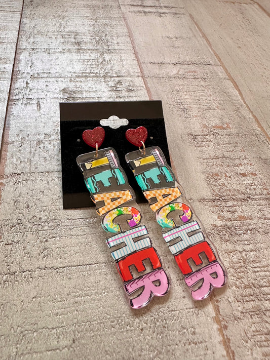 Teacher Earrings