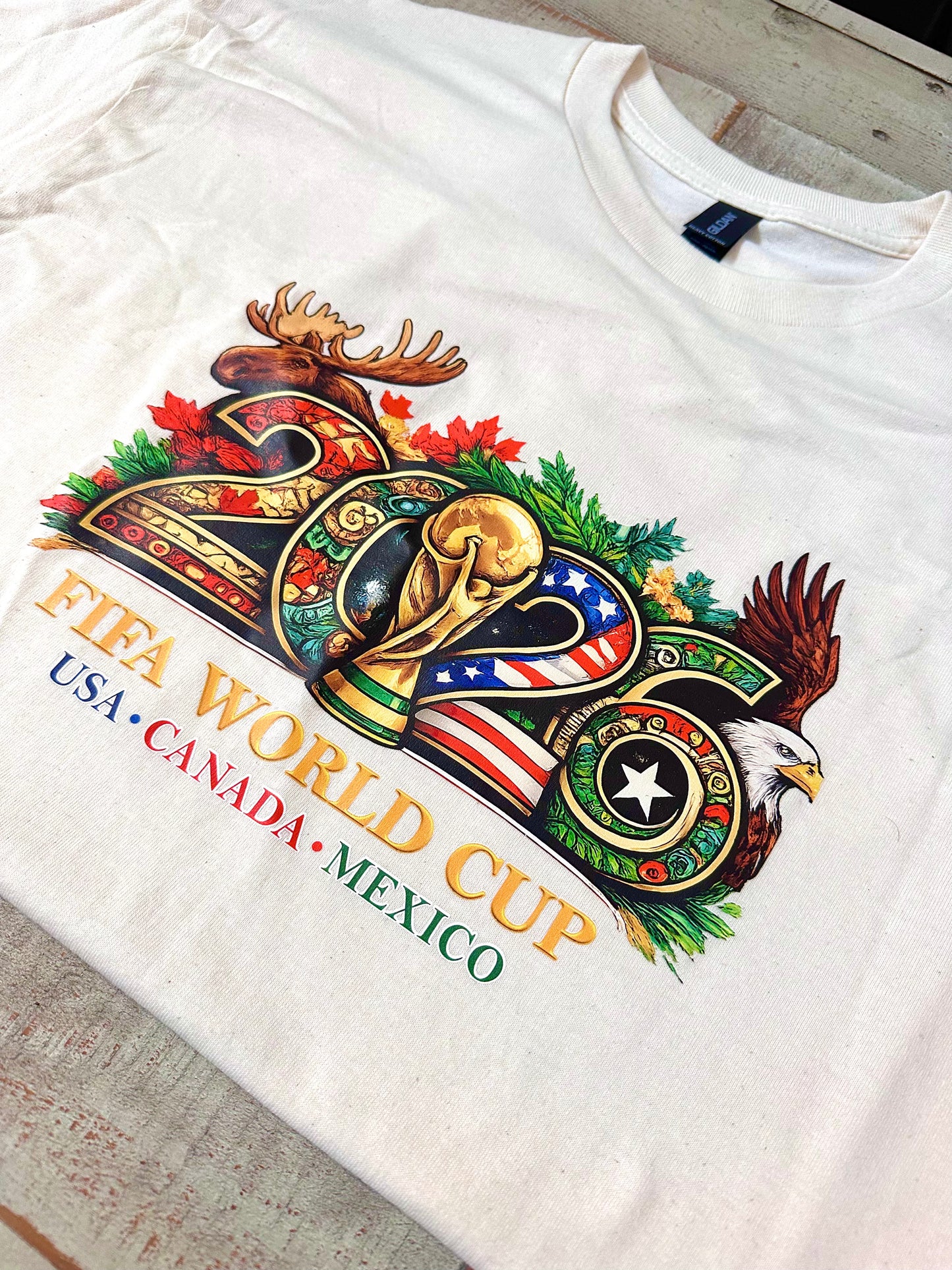 Creme 2026 FIFA T-Shirt