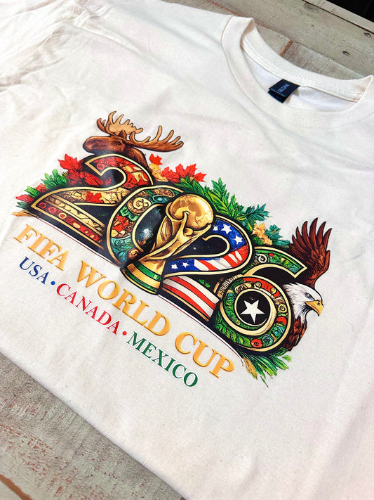 Creme 2026 FIFA T-Shirt